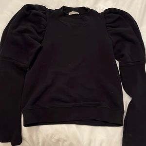 Ulla Johnson black sweatshirt, size SMALL